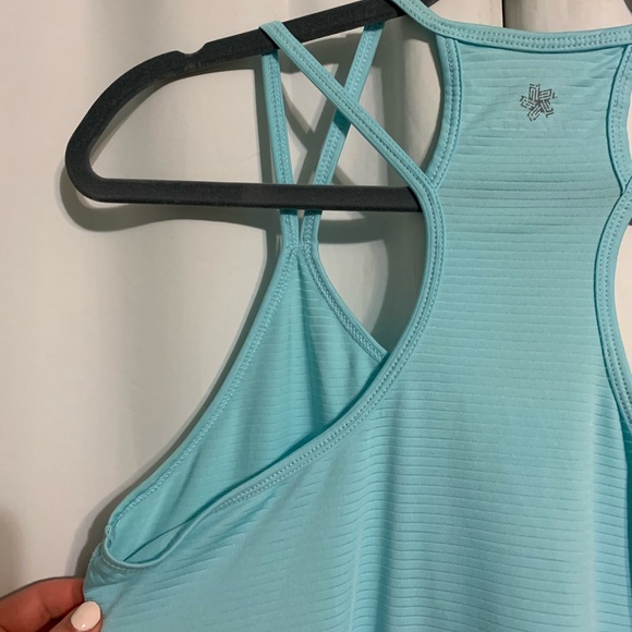 Light Blue Athletic Top - Picture 2 of 3